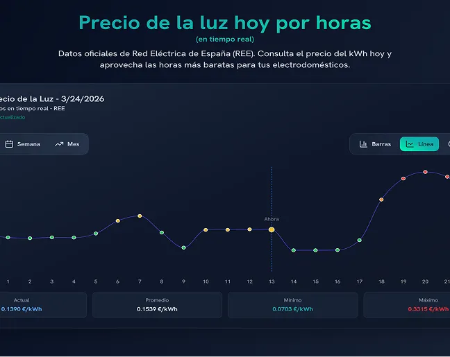 Captura del proyecto Luzzia
