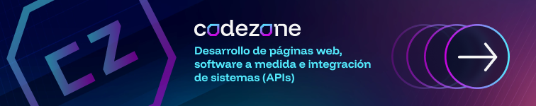 Contacta con Codezone al WhatsApp de la empresa